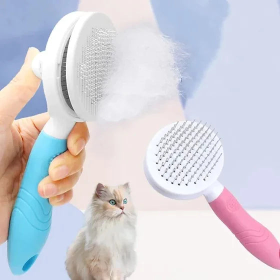 Escova Removedora de pelos Tira Pelos Dos Pets Cães E Gatos coelhos