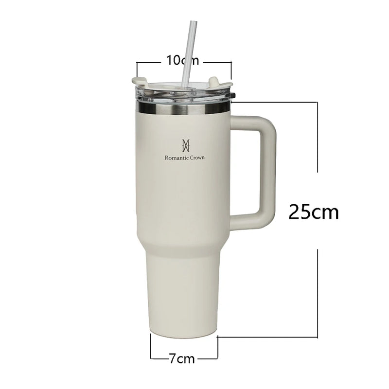 🥤 Copo Térmico Romantic Crown — Estilo, Durabilidade e Bebida na Temperatura Certa!