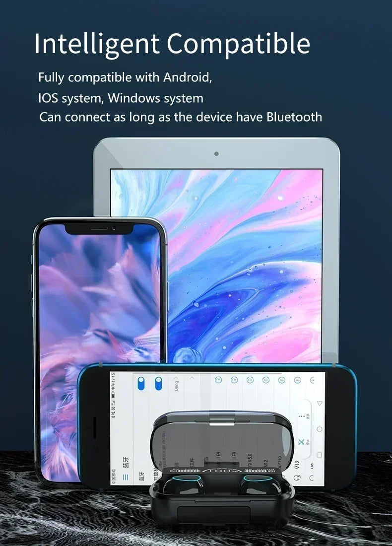 Fone de Ouvido Bluetooth com Display LED e Som de Alta Qualidade 🎧🔥